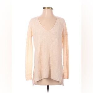 Babaton Linen V-Neck Sweater